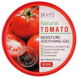 Универсальный гель для лица и тела Jigott Natural Tomato Moisture Soothing Gel